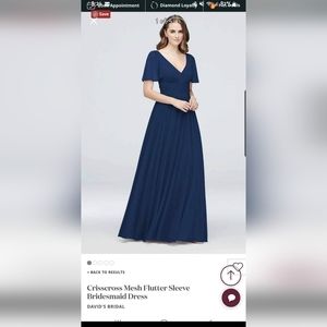 Davids Bridal Bridesmaid Dress